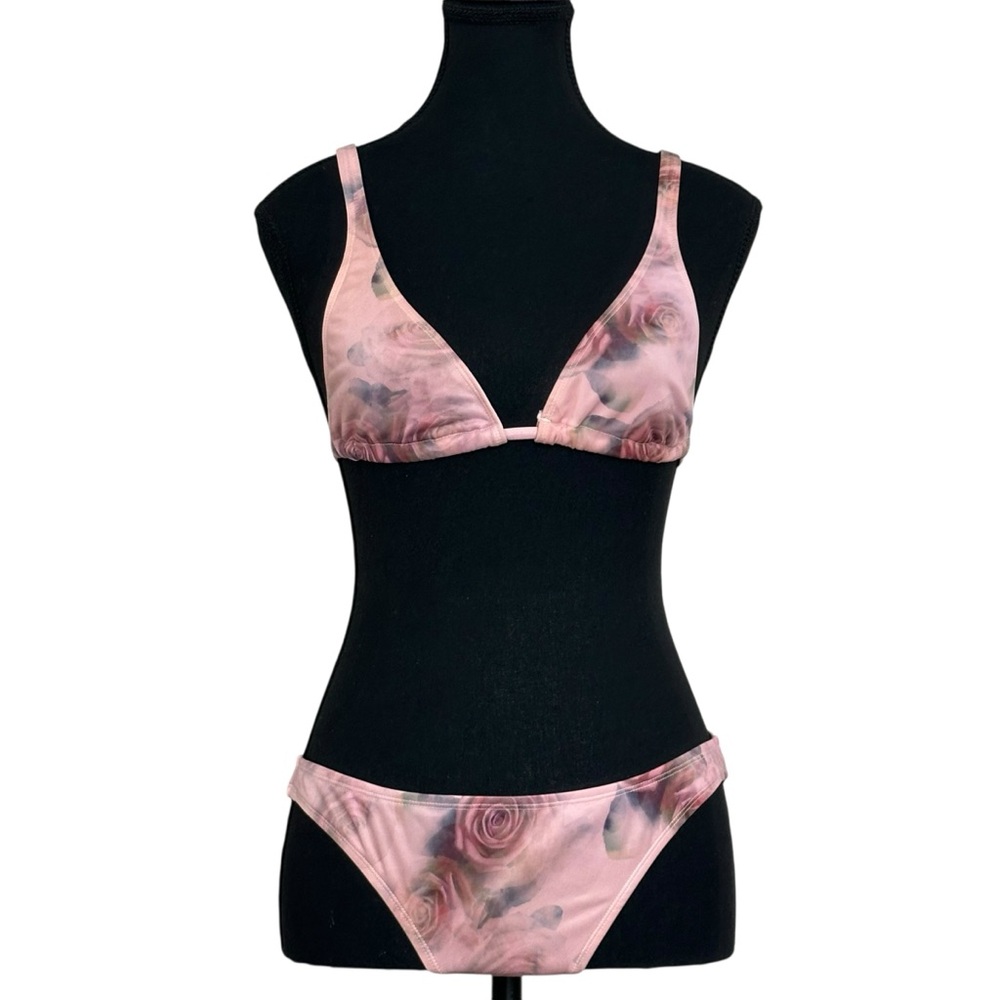 ASOS Pink Floral Bikini Set size 6/8